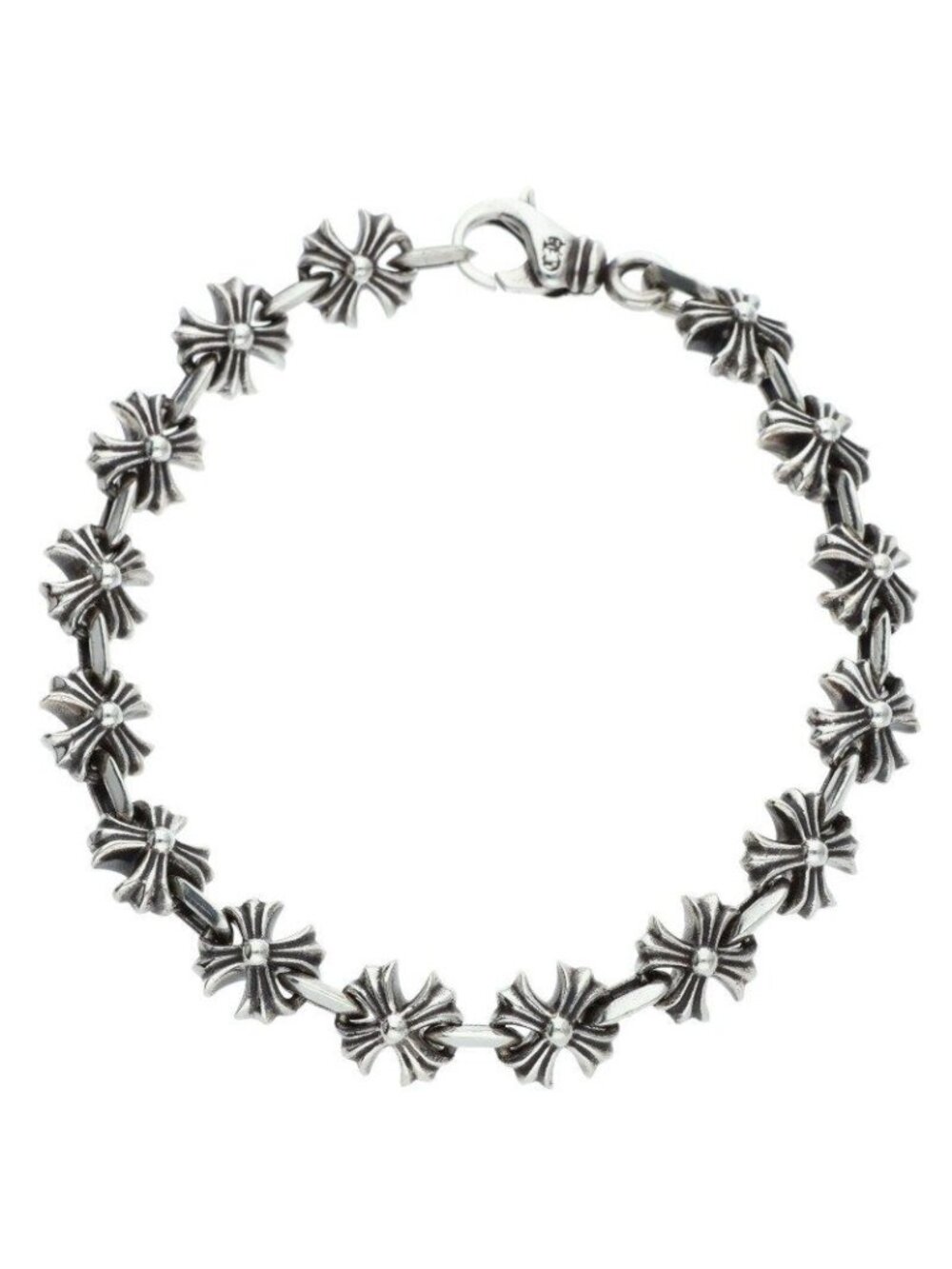 Chrome Hearts CH Link Silver Bracelet
